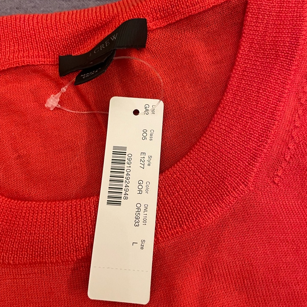 J. Crew Bold orange Sweater - Picture 5 of 6